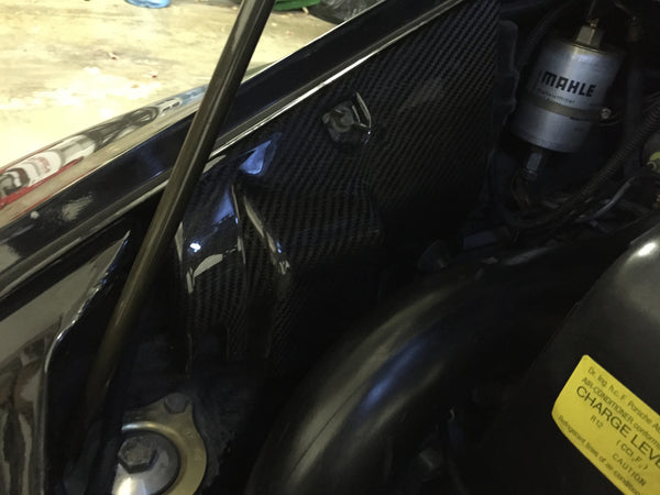 Relay Cover in Carbon Fiber